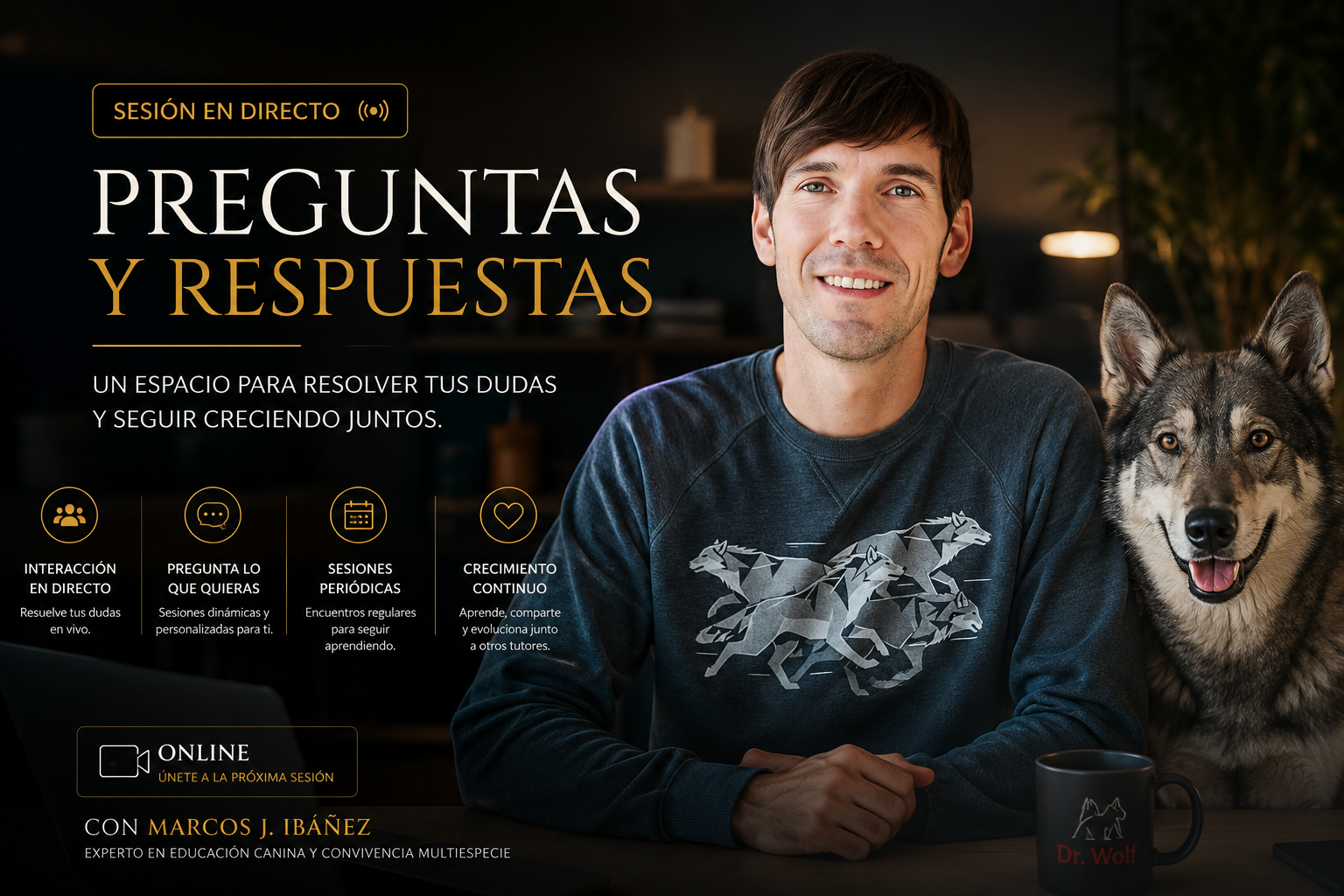 Sesión de P&R